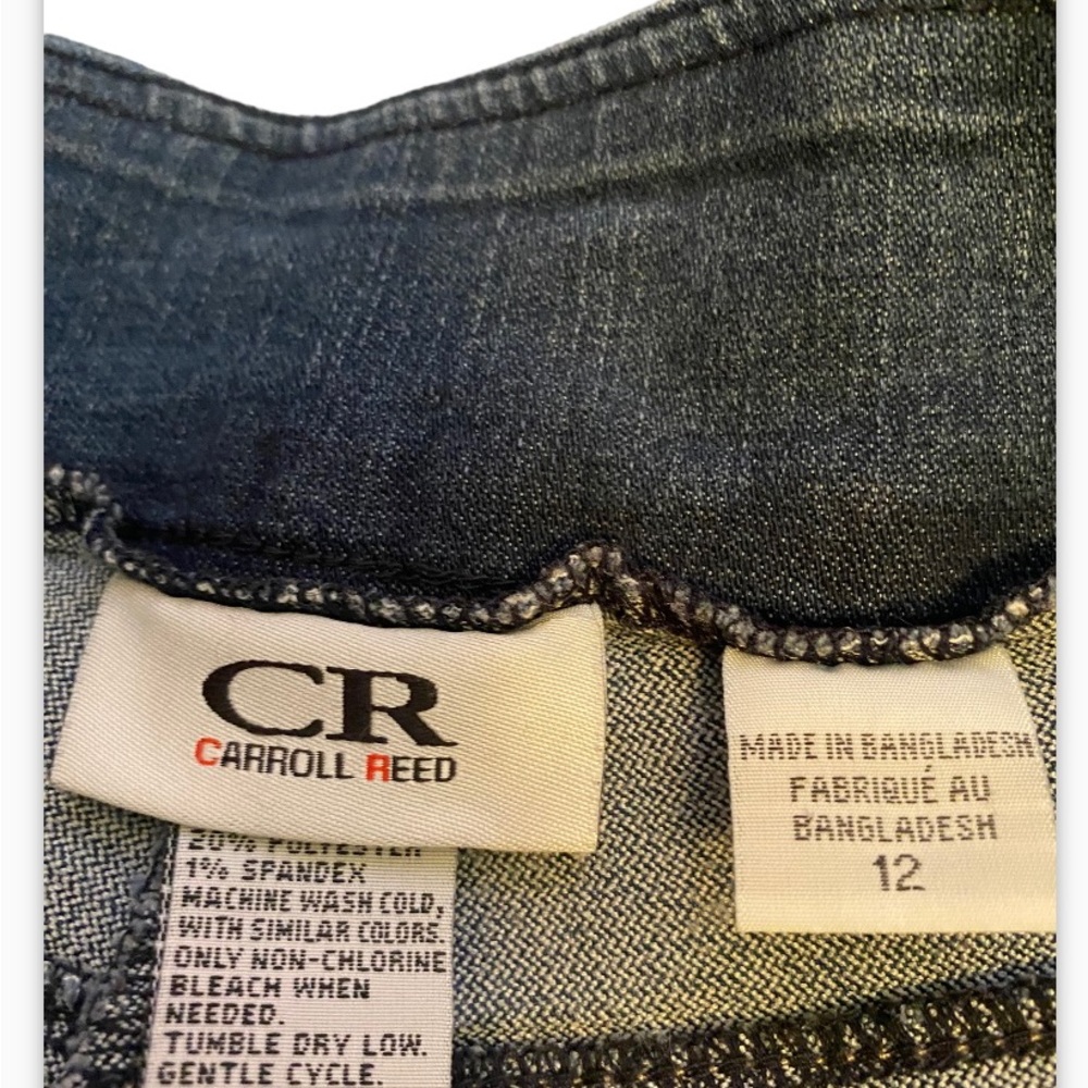 Stretch Denim Capris - Picture 3 of 4